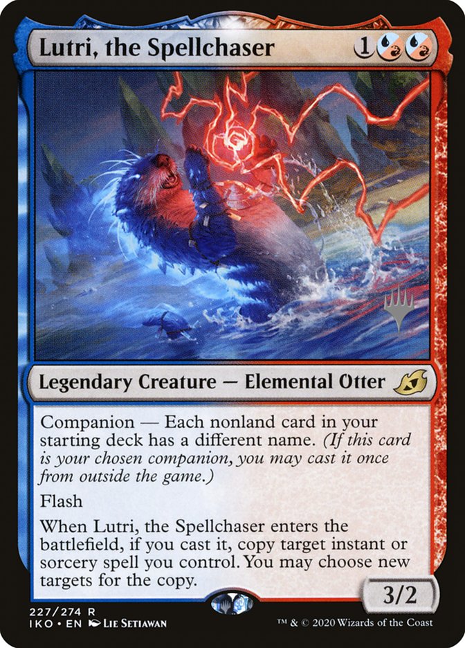 Lutri, the Spellchaser (Promo Pack) [Ikoria: Lair of Behemoths Promos] | Local Legends