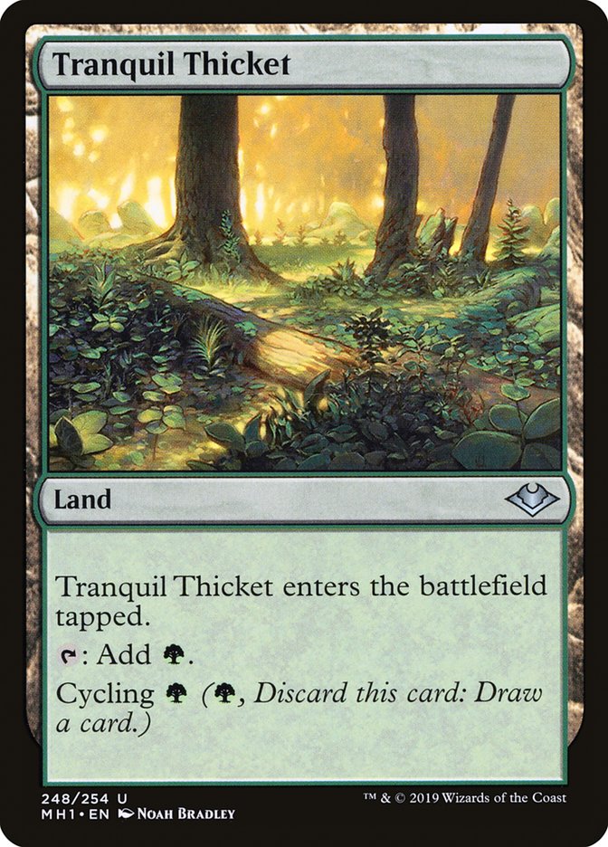 Tranquil Thicket [Modern Horizons] | Golgari Games