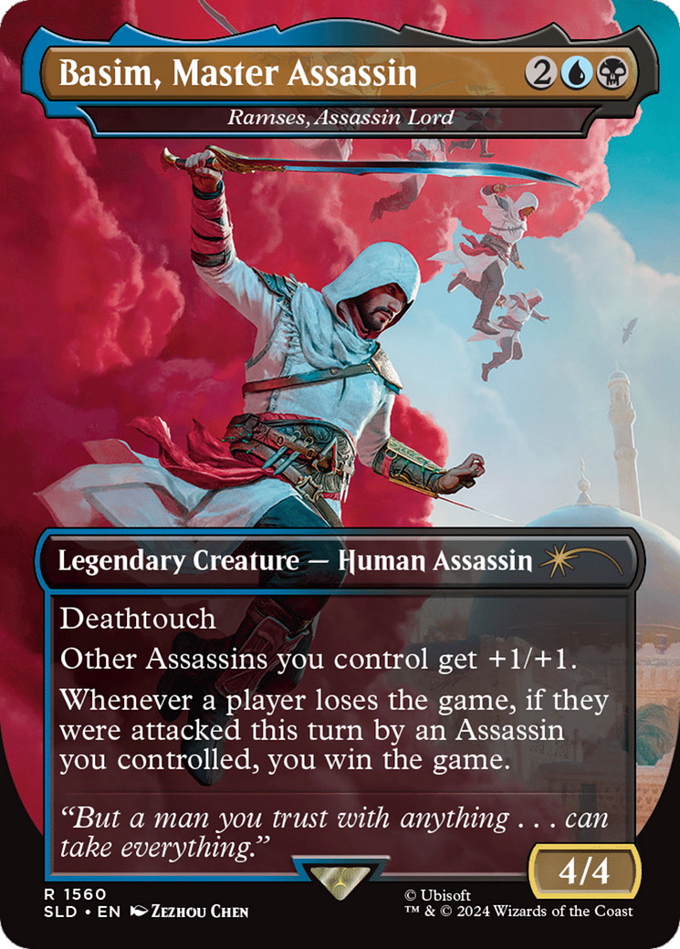 Basim, Master Assassin - Ramses, Assassin Lord (Rainbow Foil) [Secret Lair Drop Series] | Local Legends