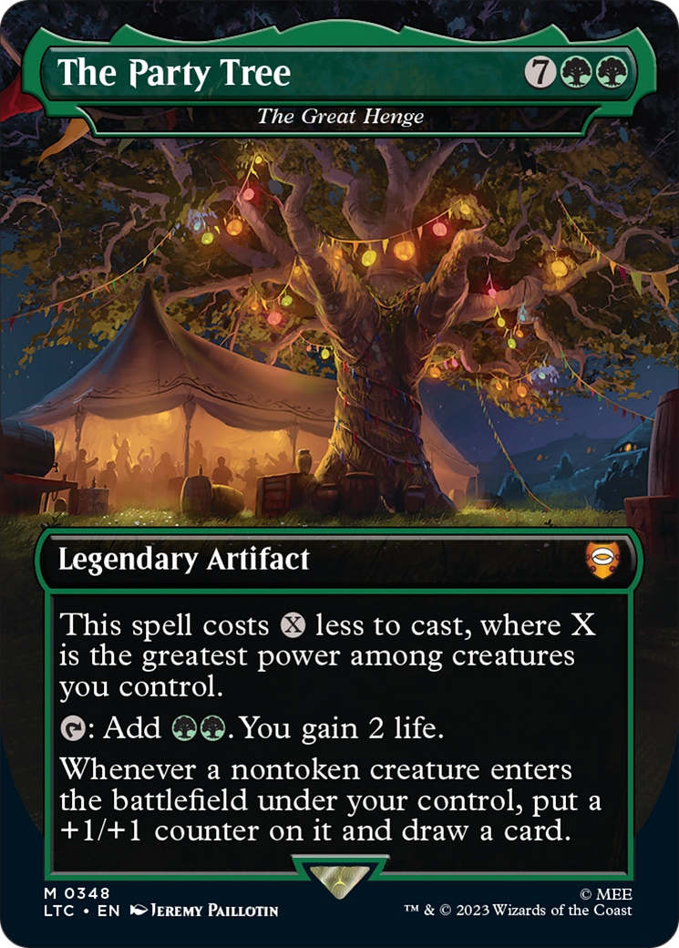 The Party Tree - The Great Henge [The Lord of the Rings: Tales of Middle-Earth Commander] | Golgari Games