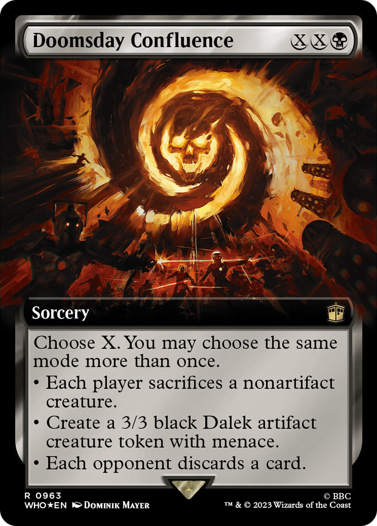 Doomsday Confluence (Extended Art) (Surge Foil) [Doctor Who] | Local Legends