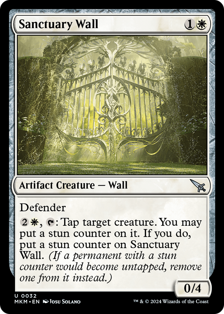 Sanctuary Wall [Murders at Karlov Manor] | Golgari Games