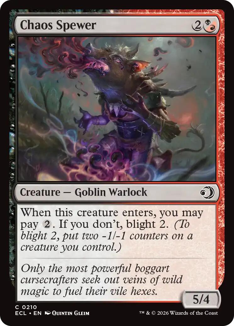 Chaos Spewer | Local Legends