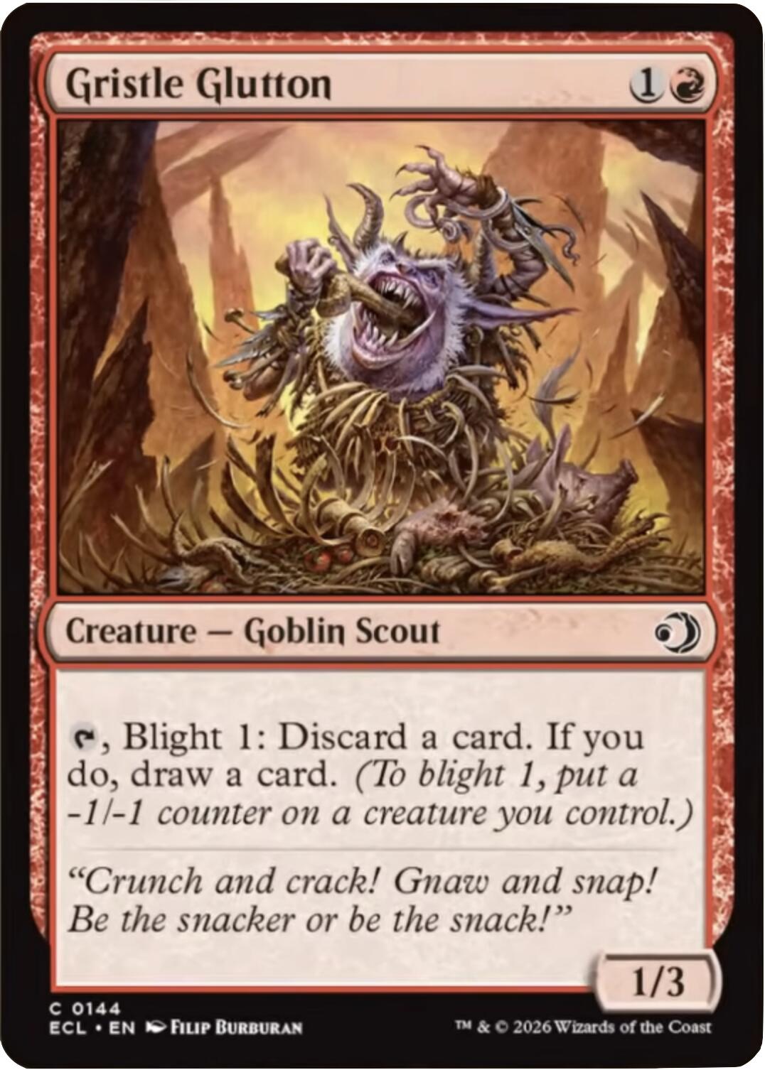 Gristle Glutton | Local Legends