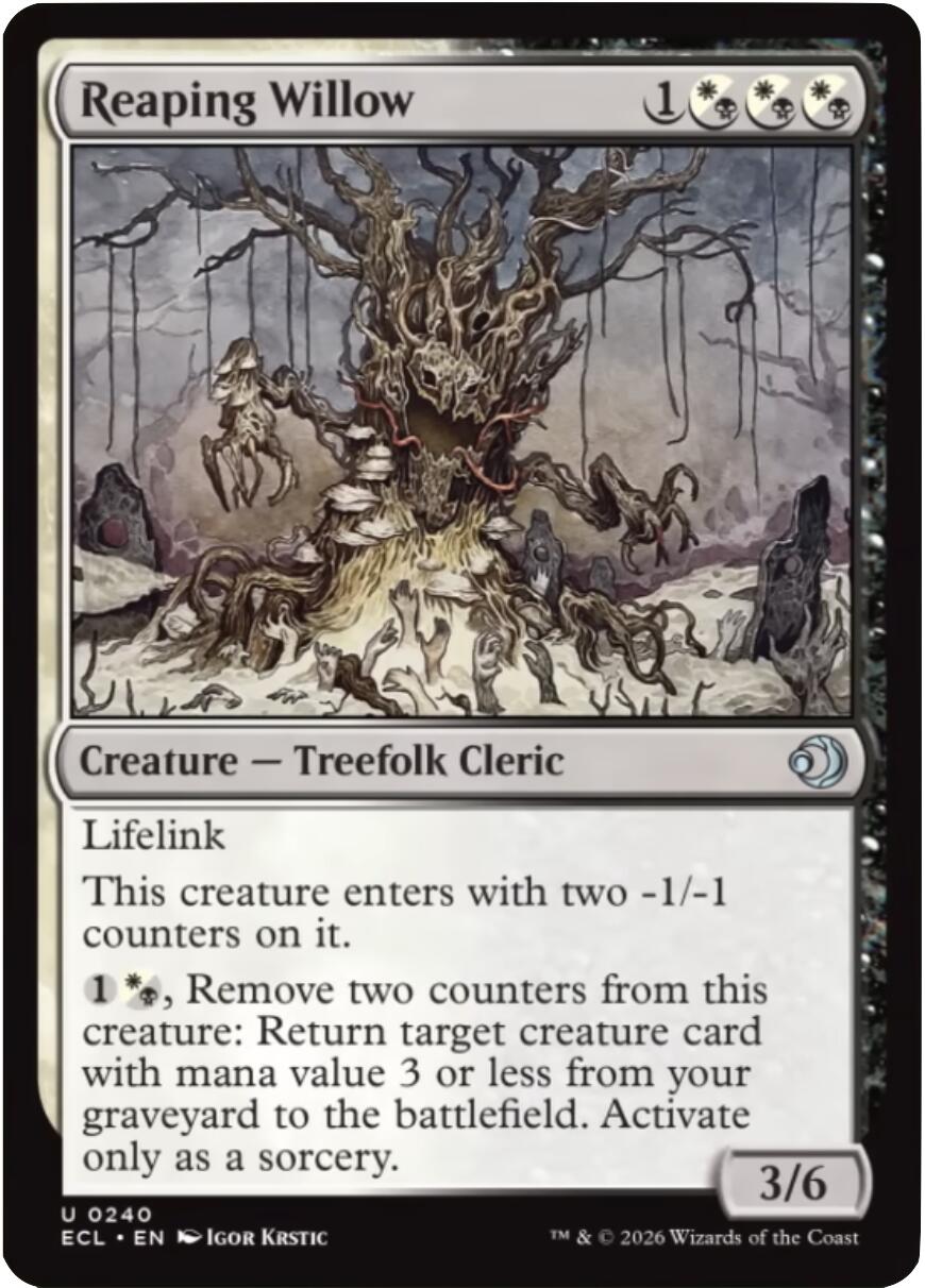 Reaping Willow | Local Legends