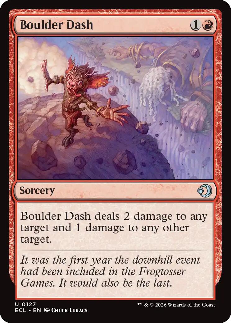 Boulder Dash | Local Legends