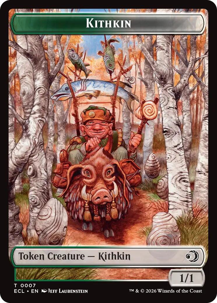 Kithkin // Treasure Double-Sided Token | Local Legends