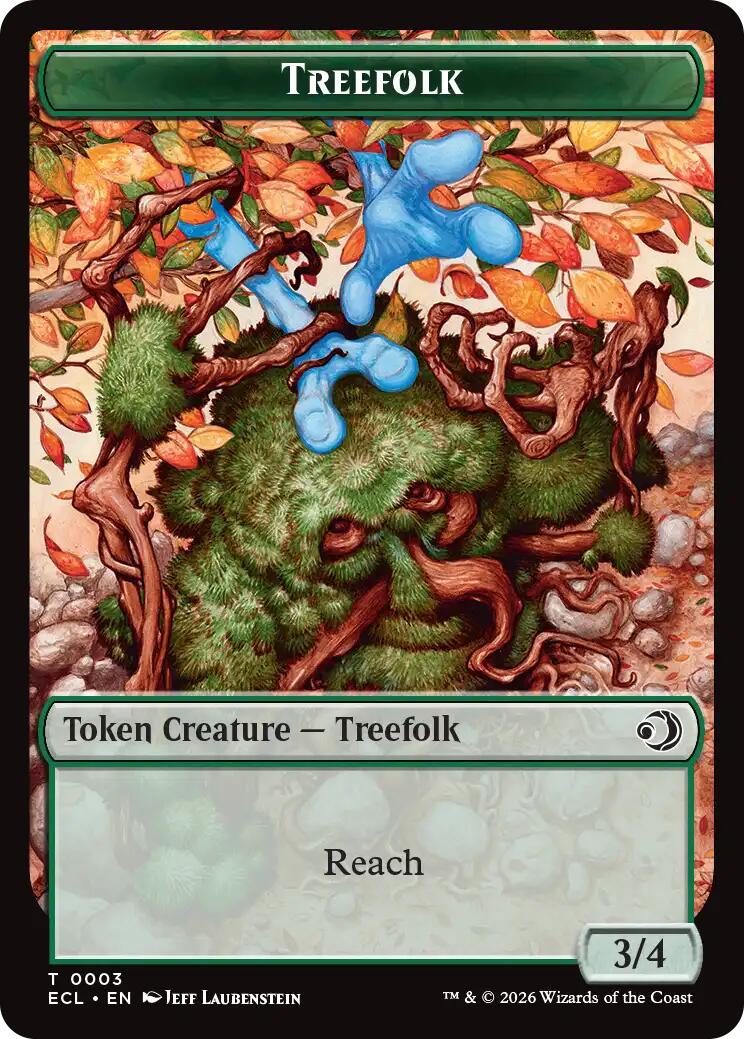 Treefolk // Goblin Double-Sided Token | Local Legends