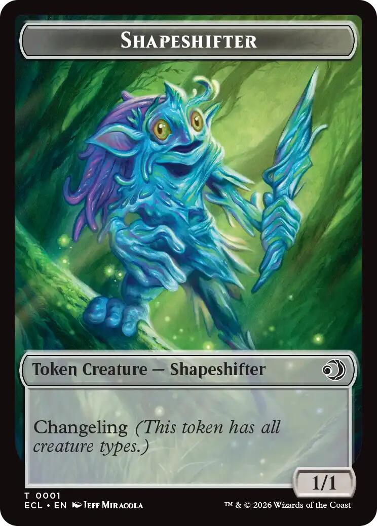Shapeshifter // Merfolk Double-Sided Token | Local Legends