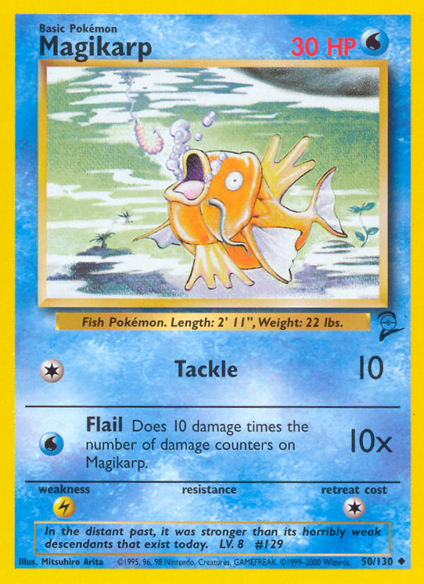 Magikarp (50/130) [Base Set 2] | Local Legends