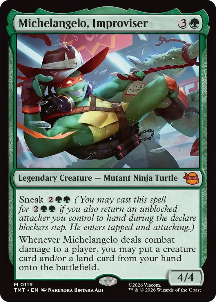 Michelangelo, Improviser | Local Legends