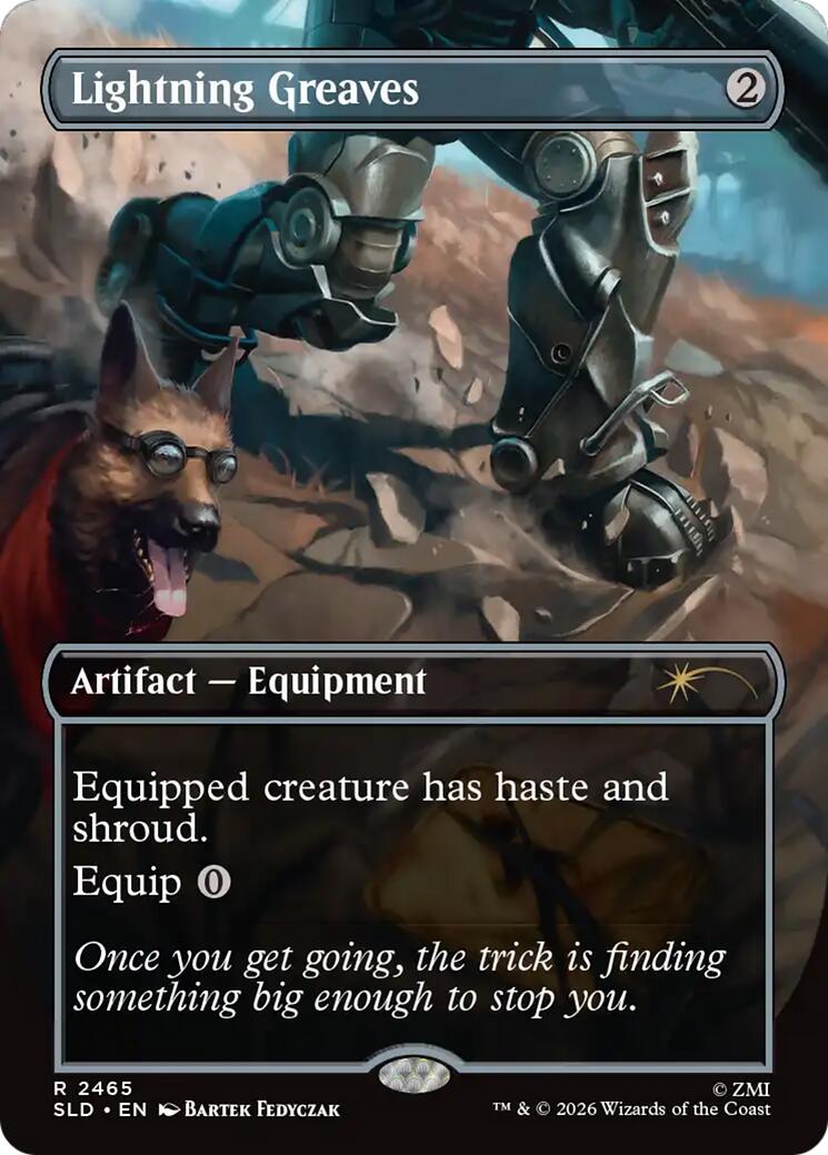 Lightning Greaves (2465) | Local Legends