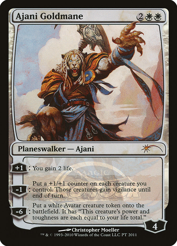 Ajani Goldmane (Pro Tour) [Pro Tour Promos] | Golgari Games