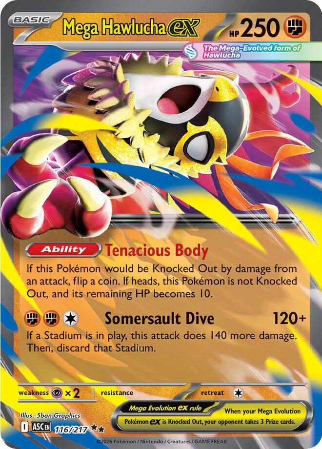 Mega Hawlucha ex - 116/217 | Local Legends