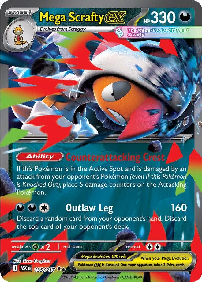 Mega Scrafty ex - 135/217 | Local Legends