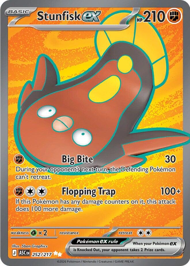 Stunfisk ex - 252/217 | Local Legends