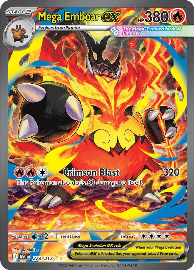 Mega Emboar ex - 273/217 | Local Legends