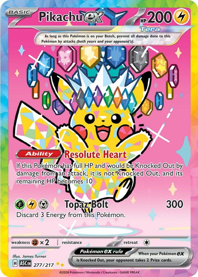 Pikachu ex - 277/217 | Local Legends