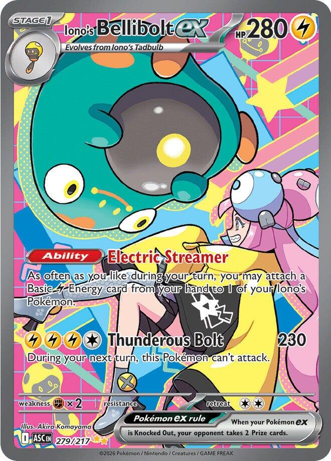 Iono's Bellibolt ex - 279/217 | Local Legends