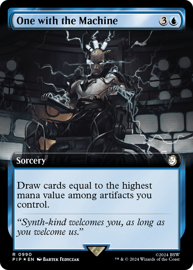 One with the Machine (Extended Art) (Surge Foil) [Fallout] | Local Legends