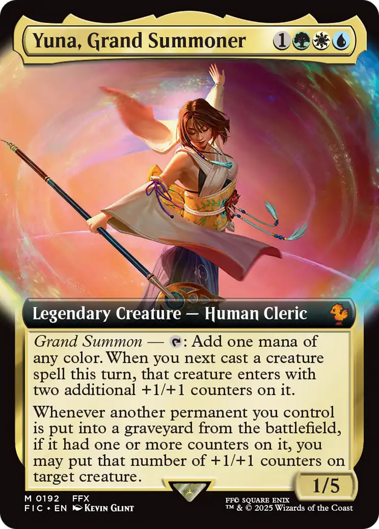 Yuna, Grand Summoner (Extended Art) [FINAL FANTASY Commander] | Local Legends