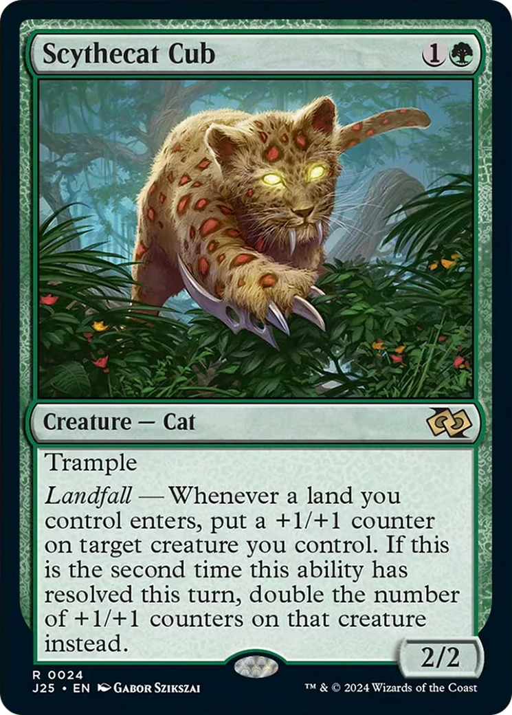 Scythecat Cub [Foundations Jumpstart] | Local Legends