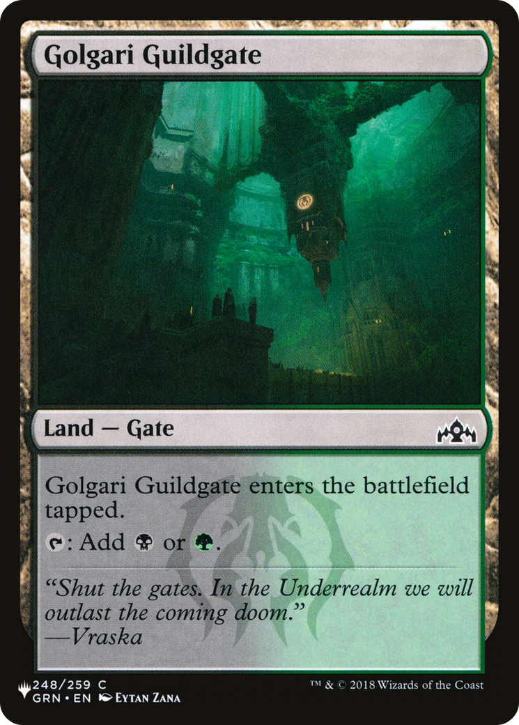 Golgari Guildgate [The List] | Local Legends