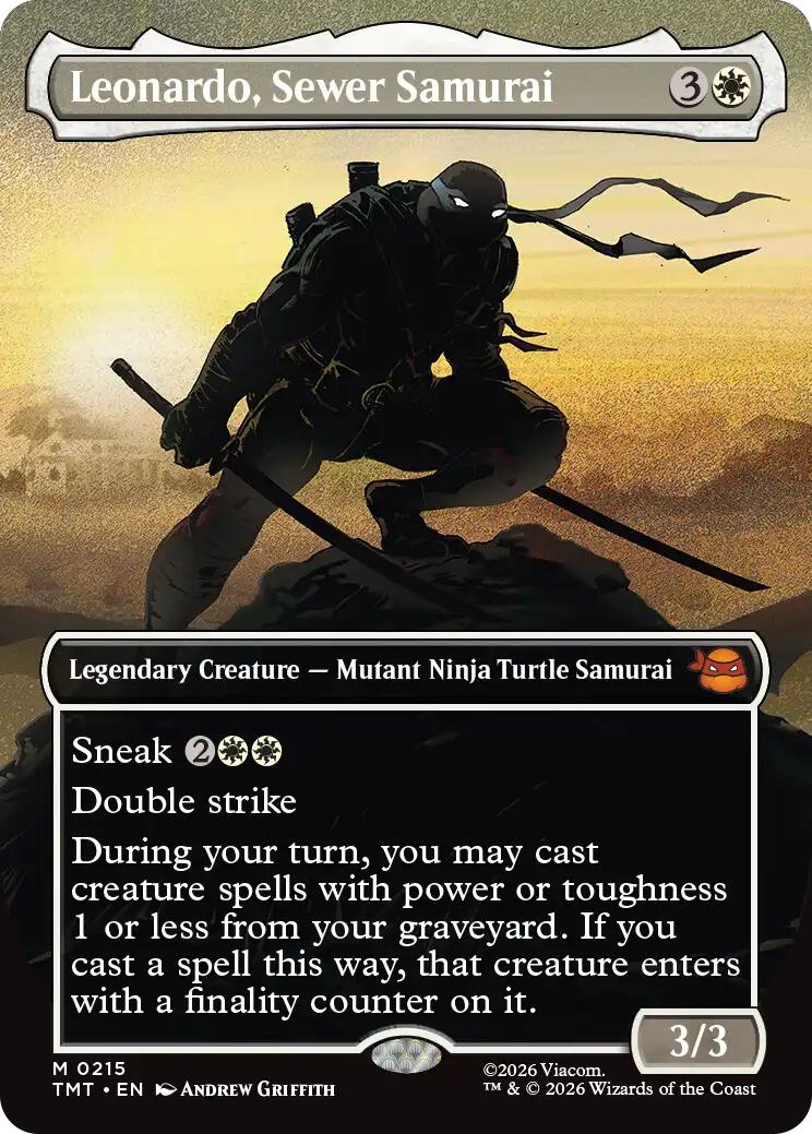 Leonardo, Sewer Samurai (Borderless) | Local Legends