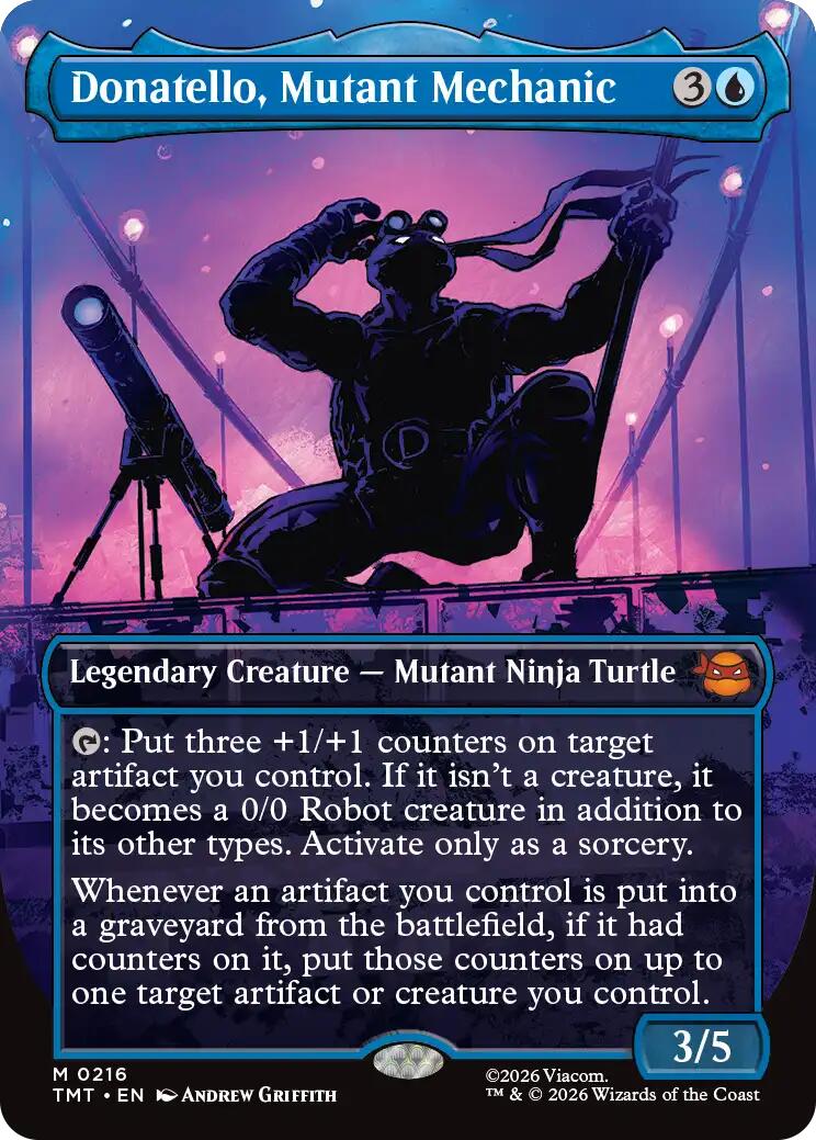 Donatello, Mutant Mechanic (Borderless) | Local Legends