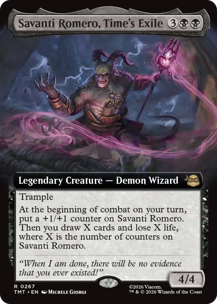 Savanti Romero, Time's Exile (Extended Art) | Local Legends