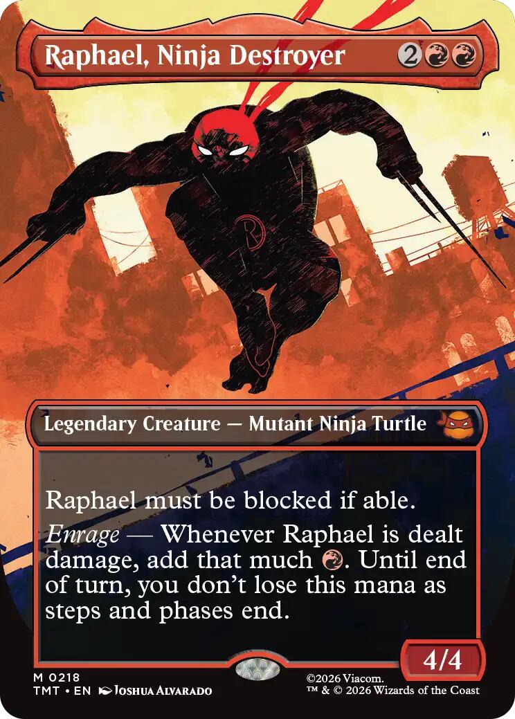 Raphael, Ninja Destroyer (Borderless) | Local Legends