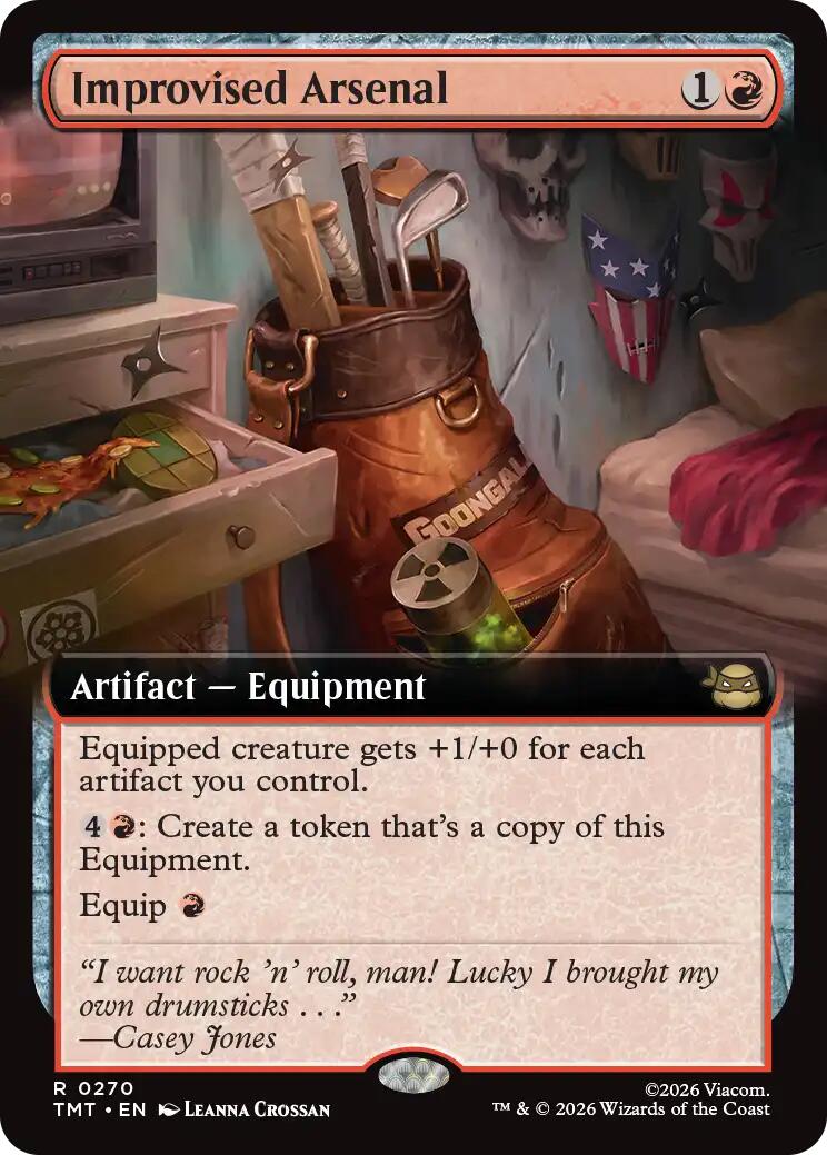 Improvised Arsenal (Extended Art) | Local Legends