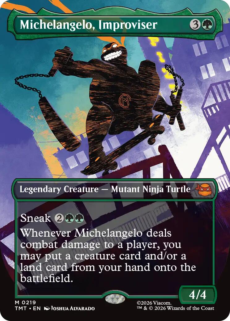 Michelangelo, Improviser (Borderless) | Local Legends
