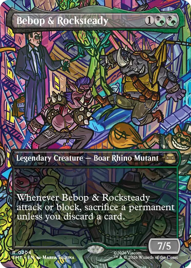 Bebop & Rocksteady (Borderless) | Local Legends