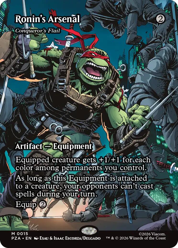 Ronin's Arsenal - Conqueror's Flail (Borderless) | Local Legends