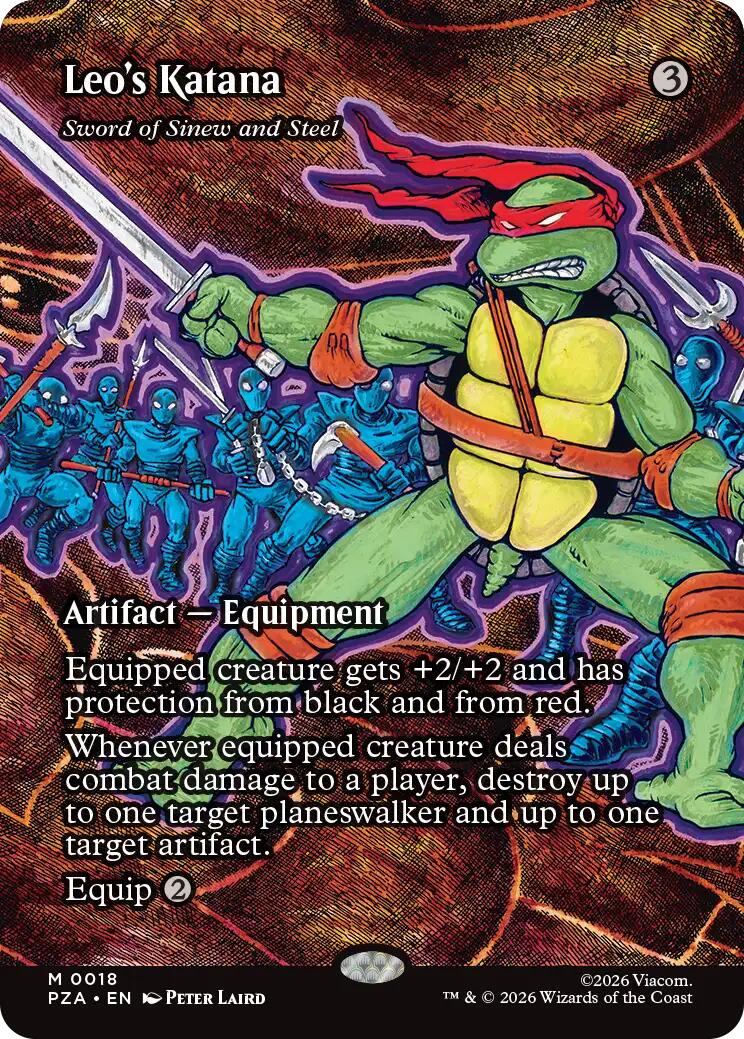 Leo's Katana - Sword of Sinew and Steel (Borderless) | Local Legends