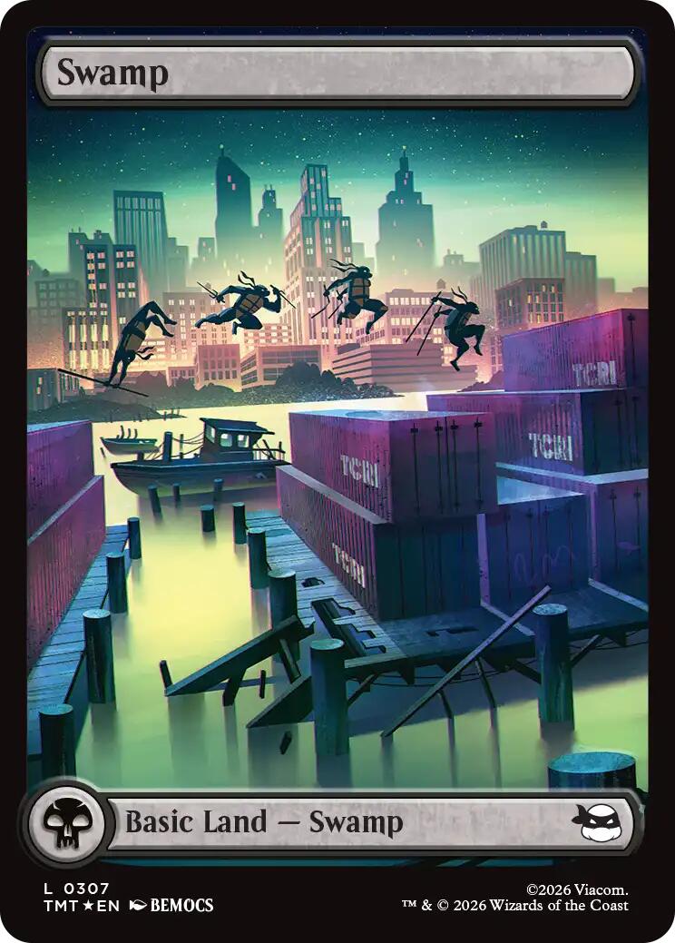 Swamp (0307) (Surge Foil) | Local Legends