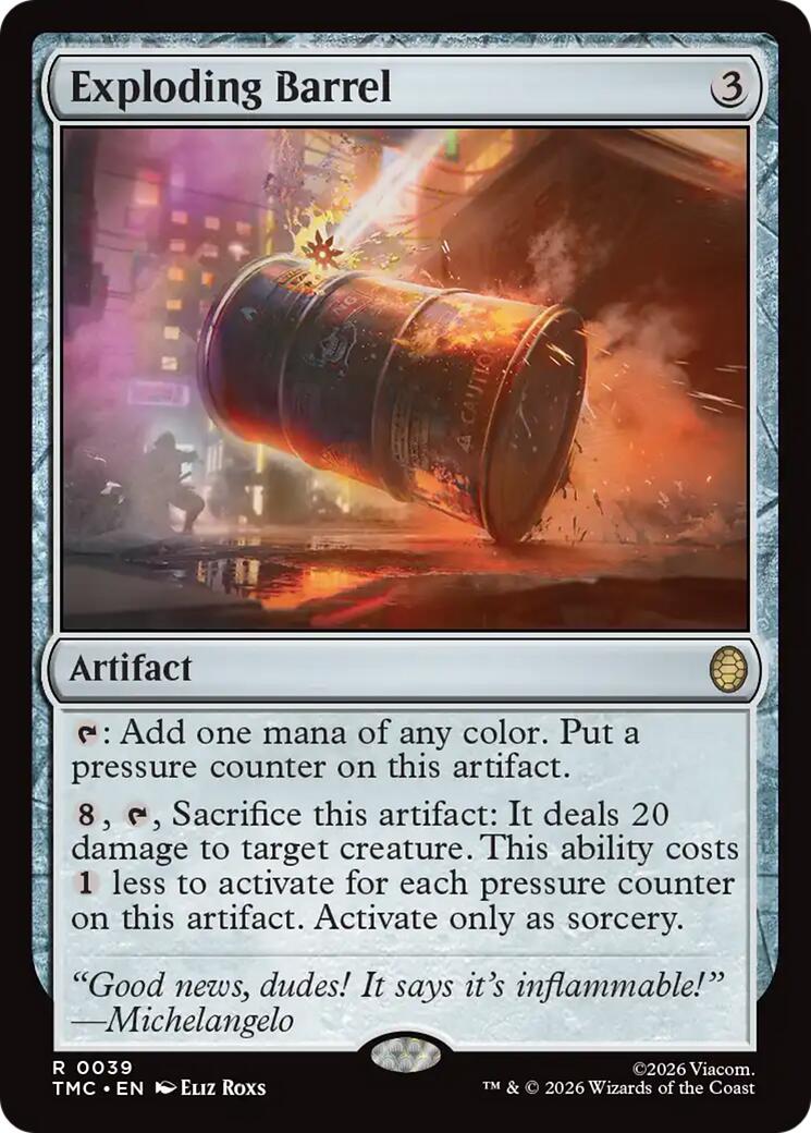 Exploding Barrel | Local Legends