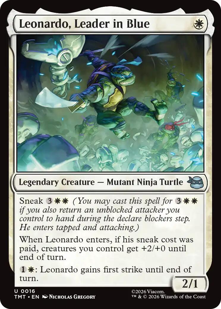Leonardo, Leader in Blue | Local Legends