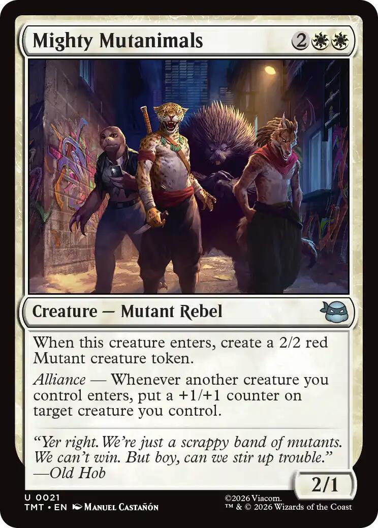 Mighty Mutanimals | Local Legends