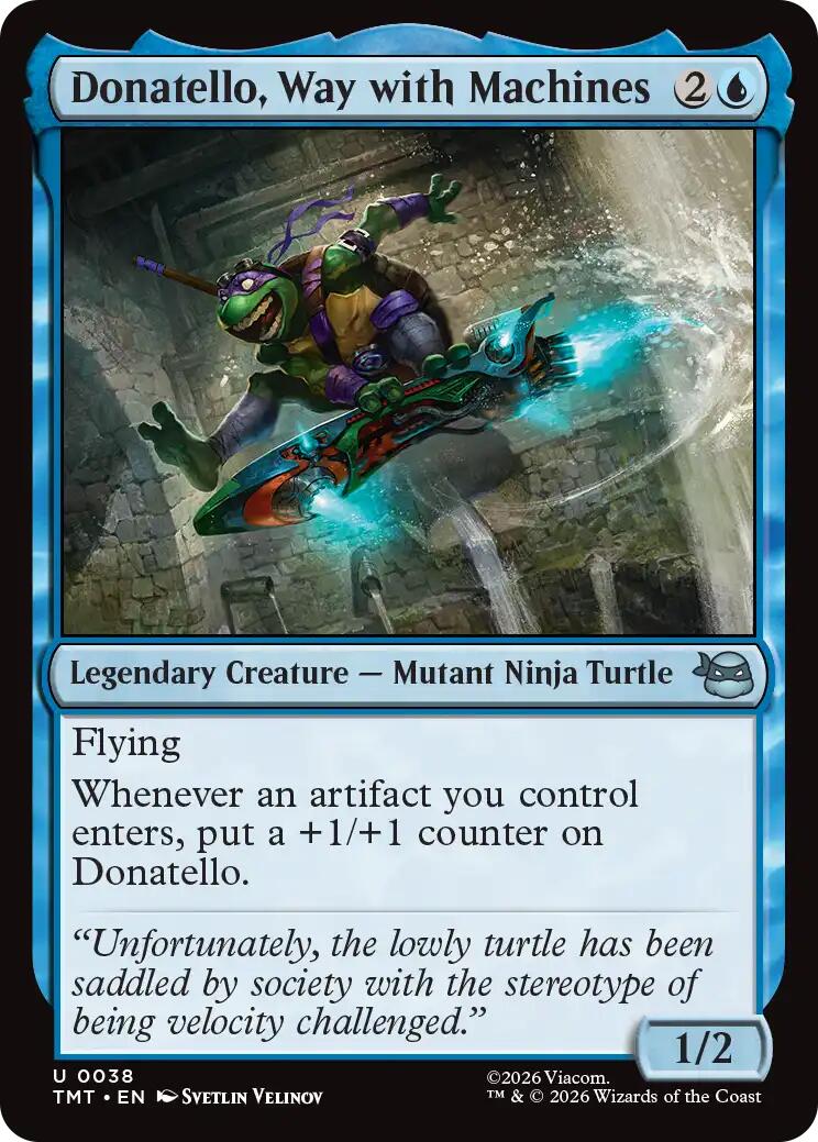 Donatello, Way with Machines | Local Legends