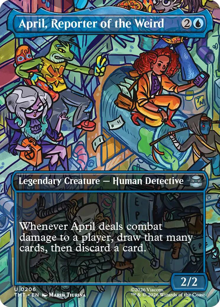 April, Reporter of the Weird (Borderless) | Local Legends