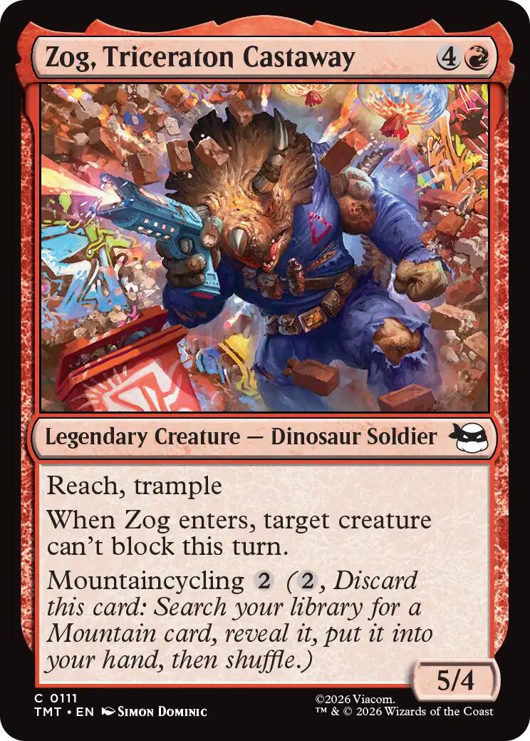 Zog, Triceraton Castaway | Local Legends