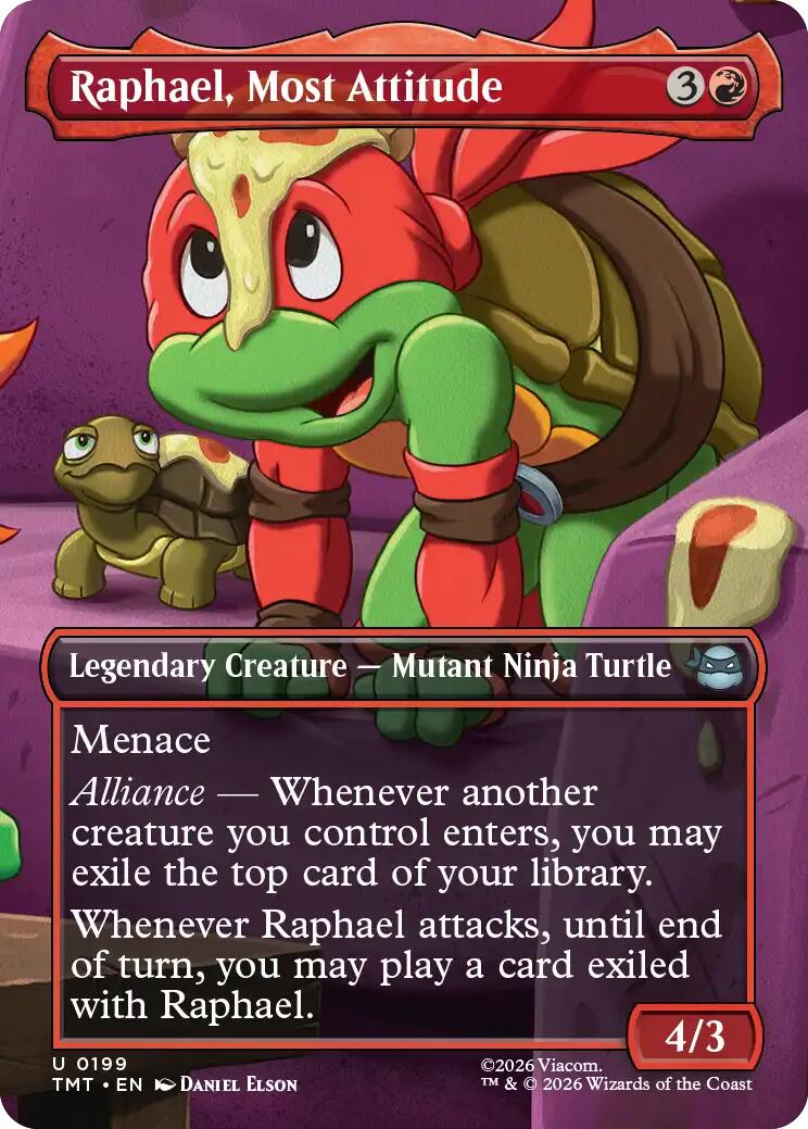 Raphael, Most Attitude (Borderless) | Local Legends