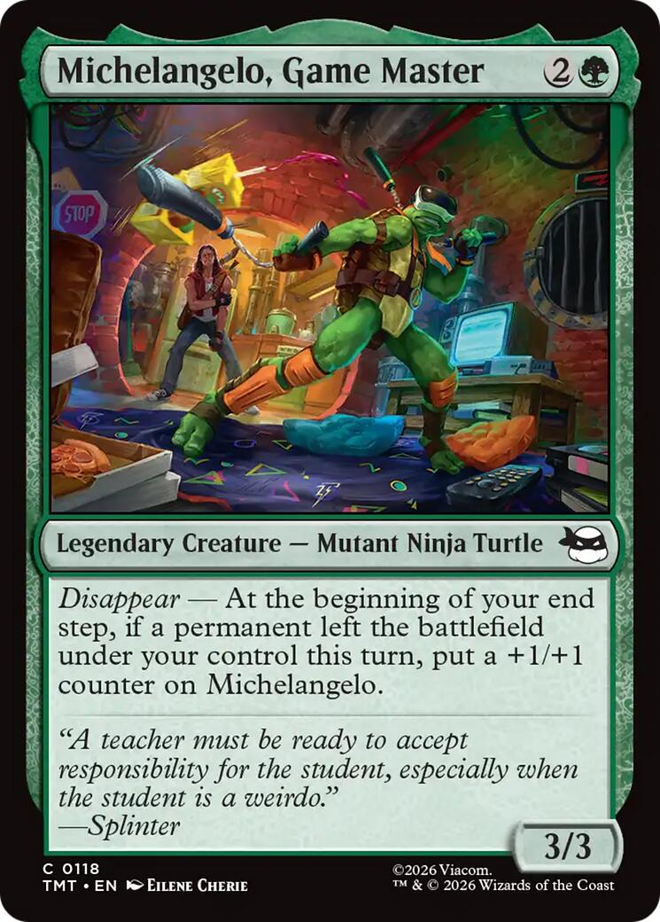 Michelangelo, Game Master | Local Legends