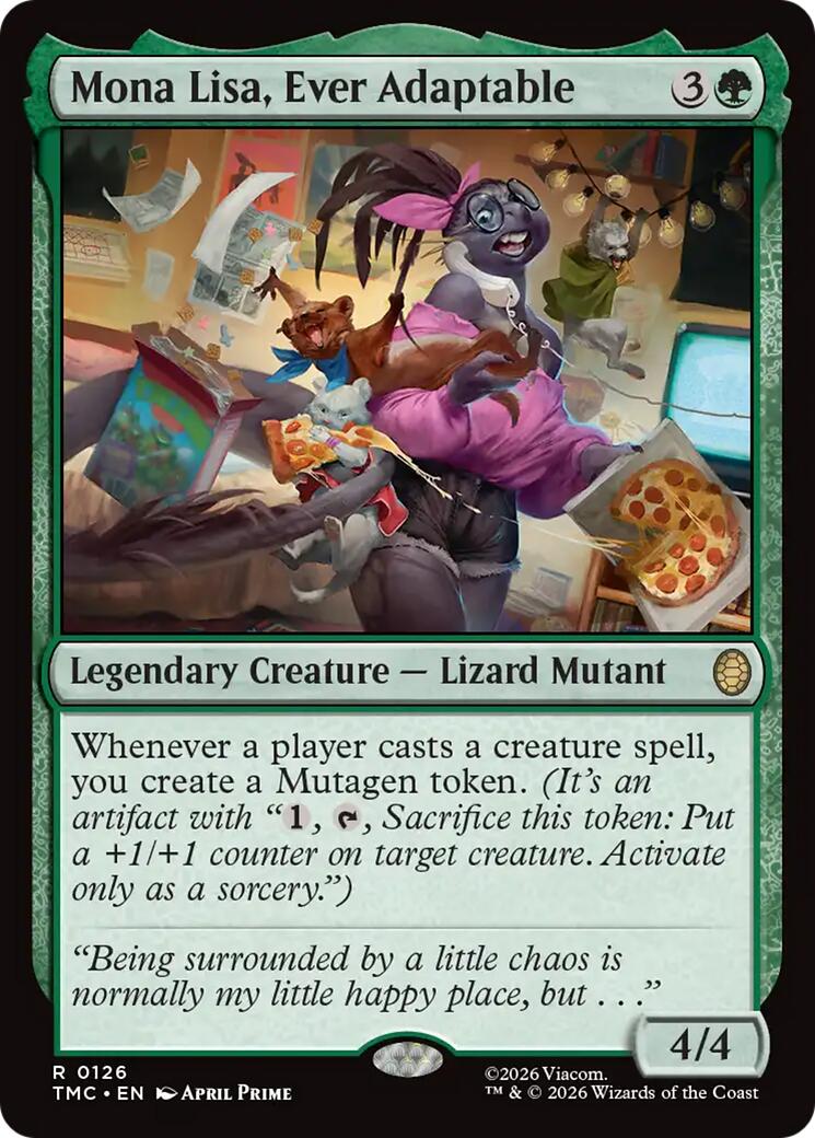 Mona Lisa, Ever Adaptable | Local Legends