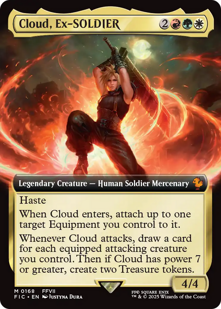 Cloud, Ex-SOLDIER (Extended Art) [FINAL FANTASY Commander] | Local Legends