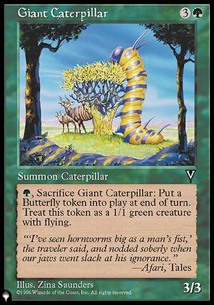 Giant Caterpillar [The List] | Local Legends