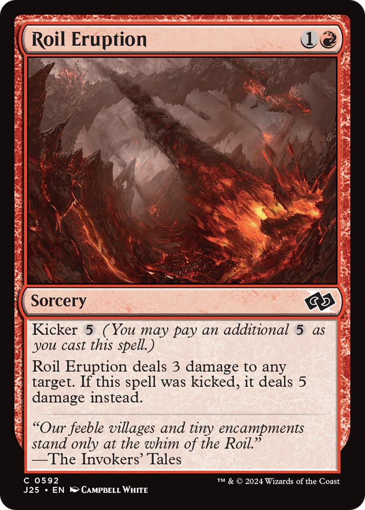Roil Eruption [Foundations Jumpstart] | Local Legends