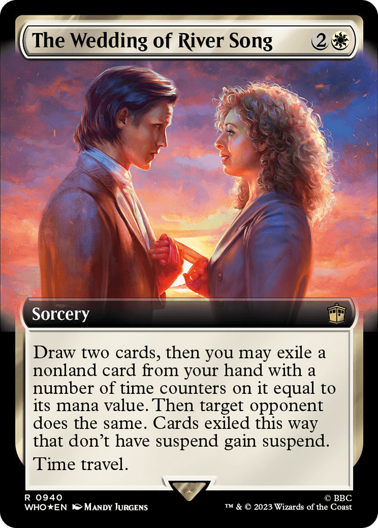The Wedding of River Song (Extended Art) (Surge Foil) [Doctor Who] | Local Legends